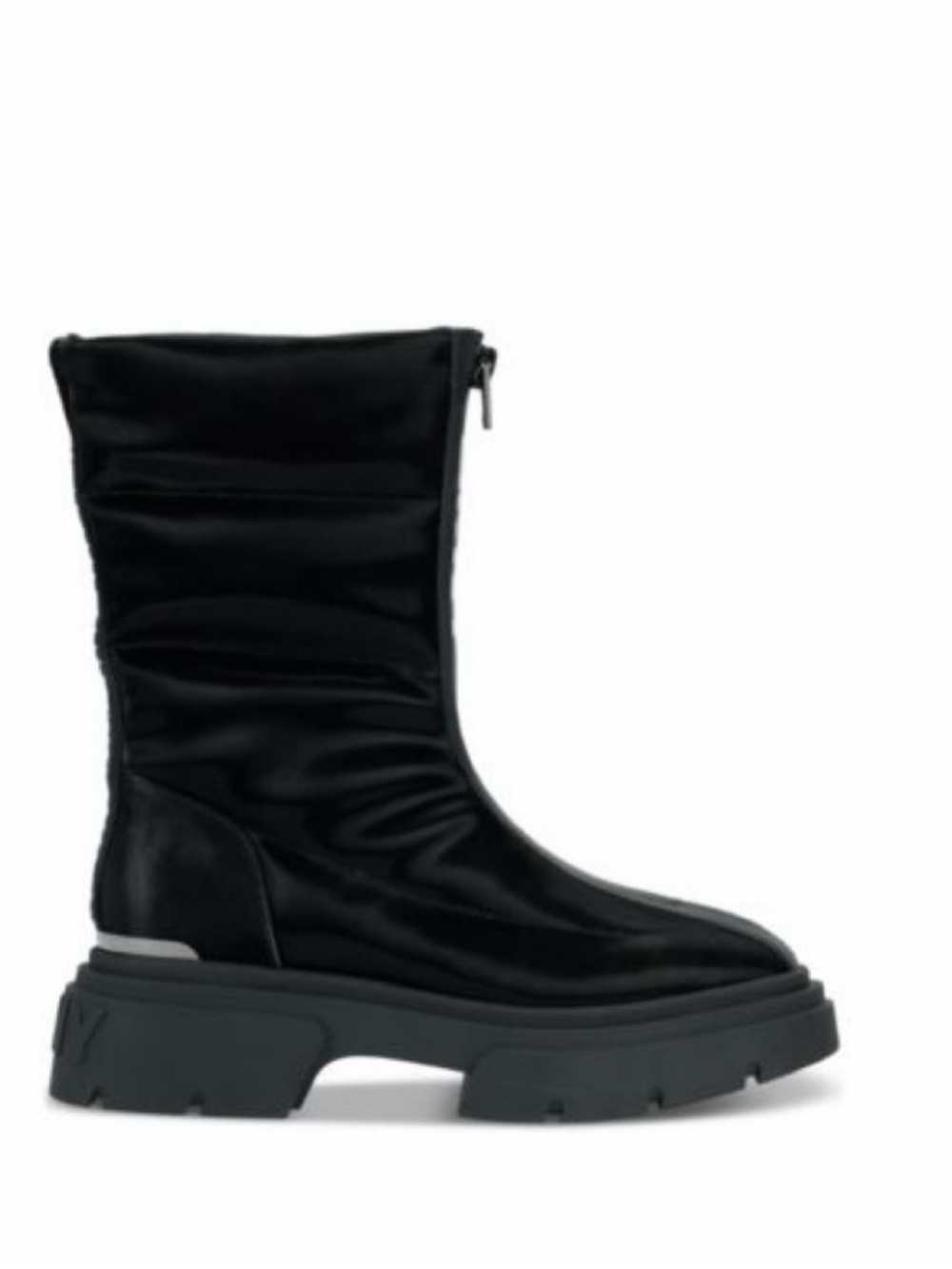 NEW $286 DKNY Women's Fiza Zipper Boots Black  sz -7.5